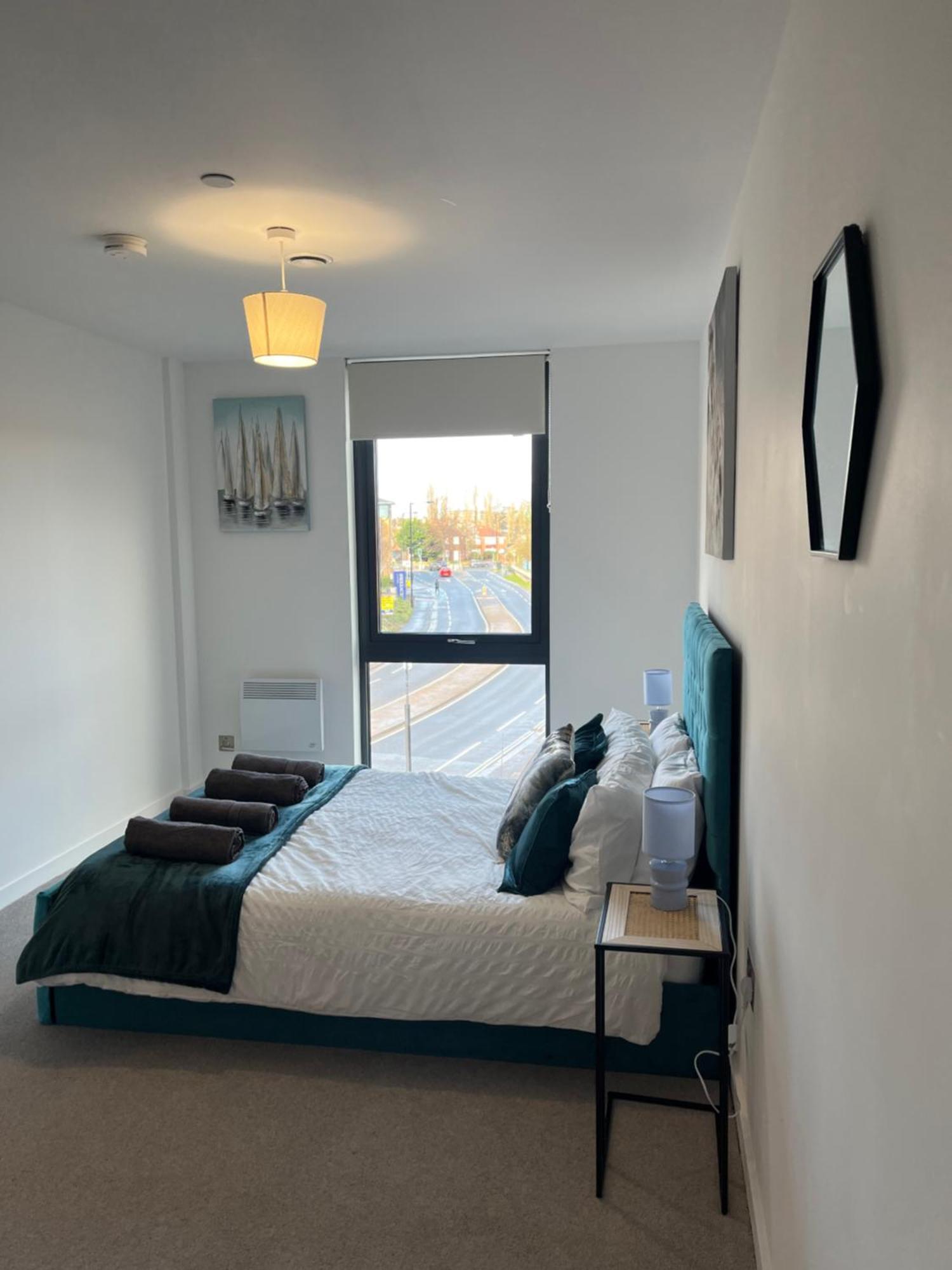 Superb New Build City Centre Flat And Gym York Exteriör bild