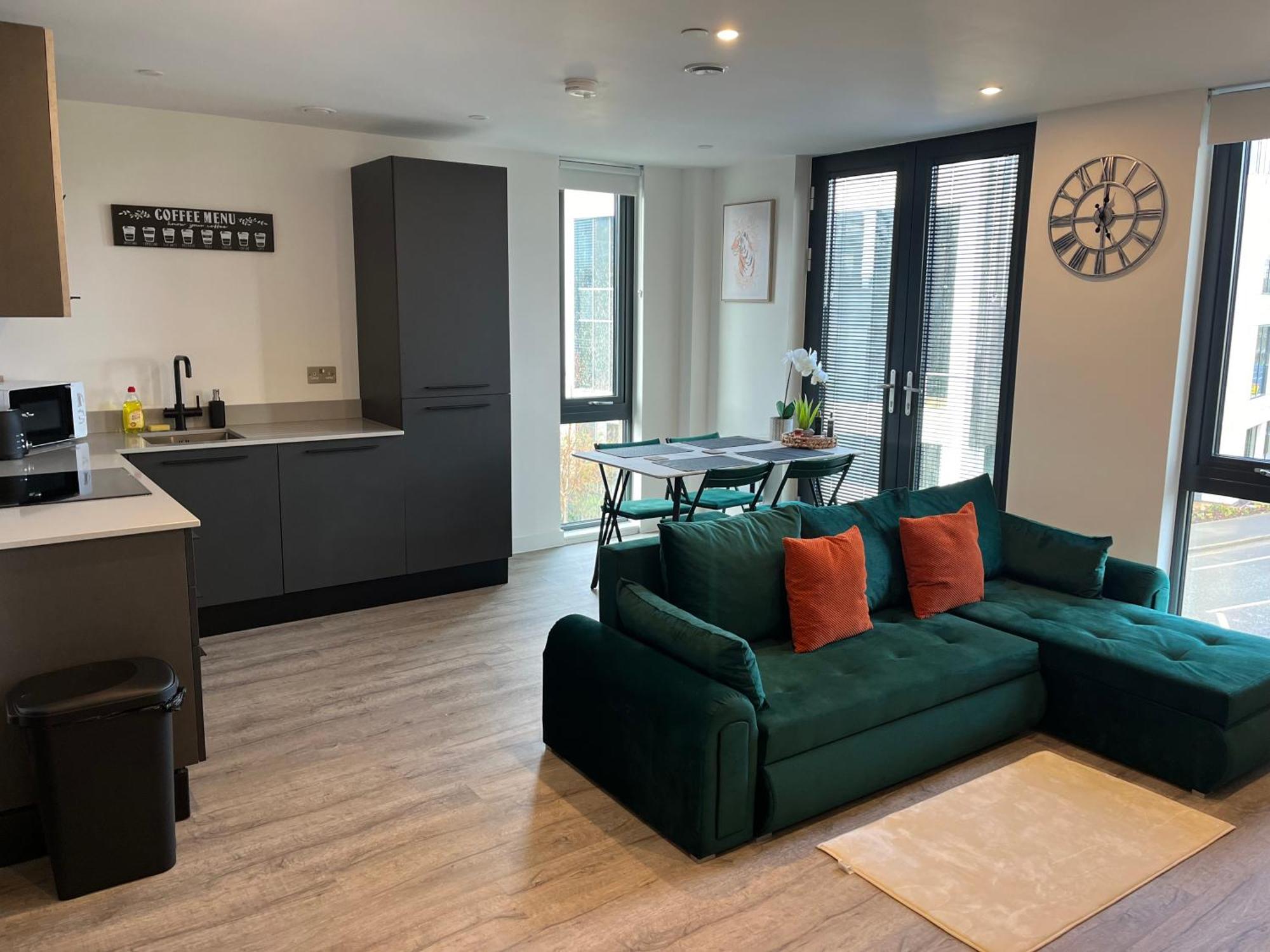Superb New Build City Centre Flat And Gym York Exteriör bild