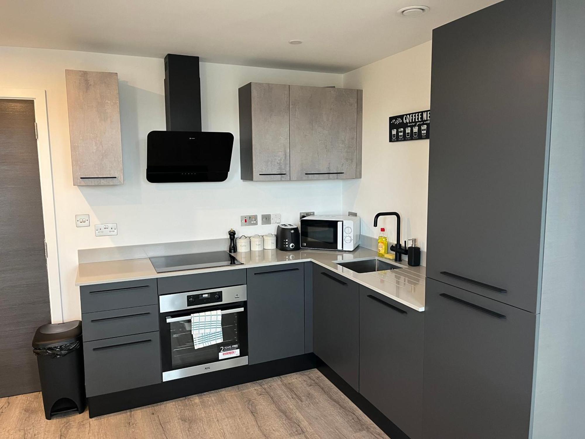 Superb New Build City Centre Flat And Gym York Exteriör bild