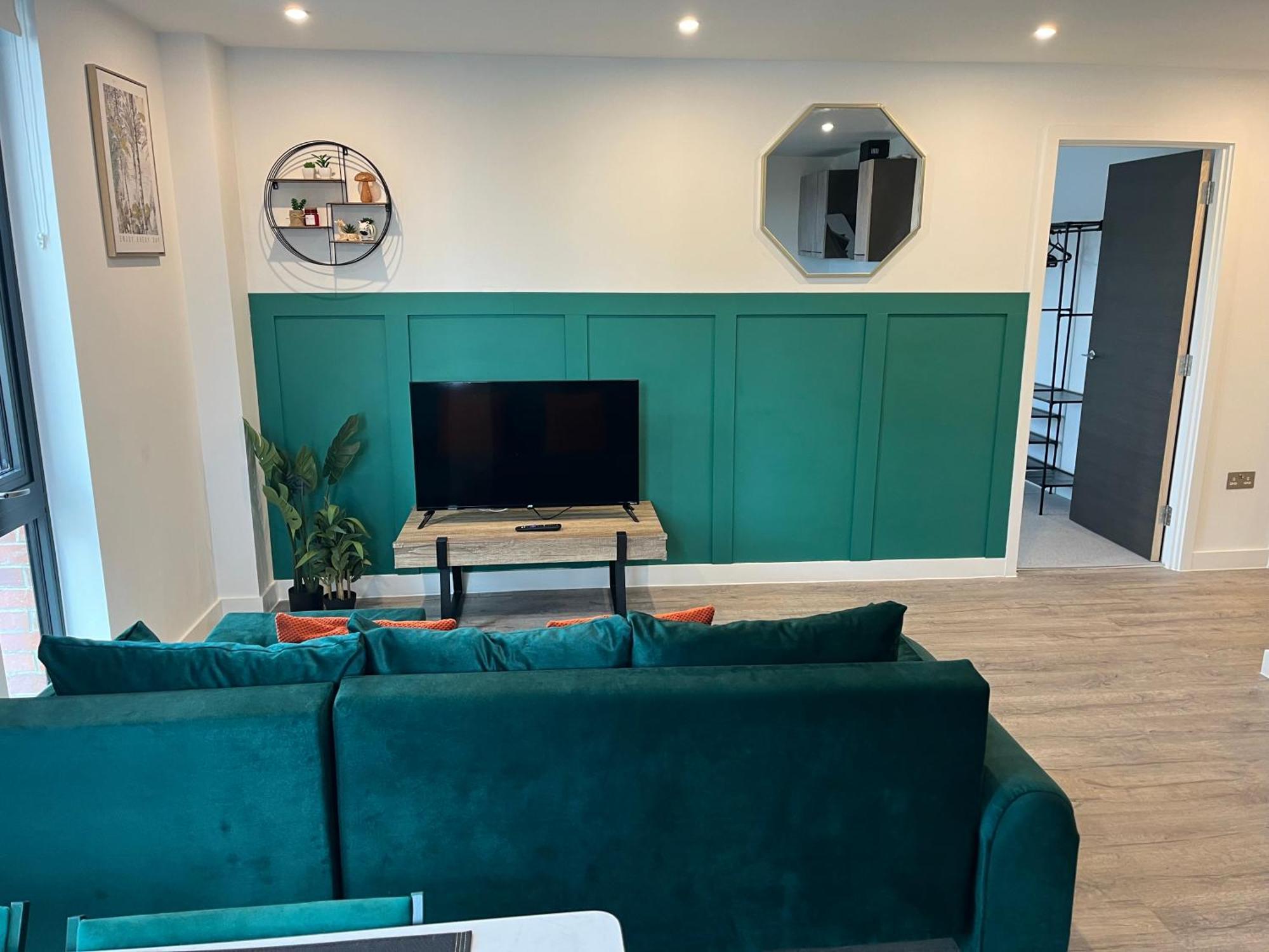 Superb New Build City Centre Flat And Gym York Exteriör bild